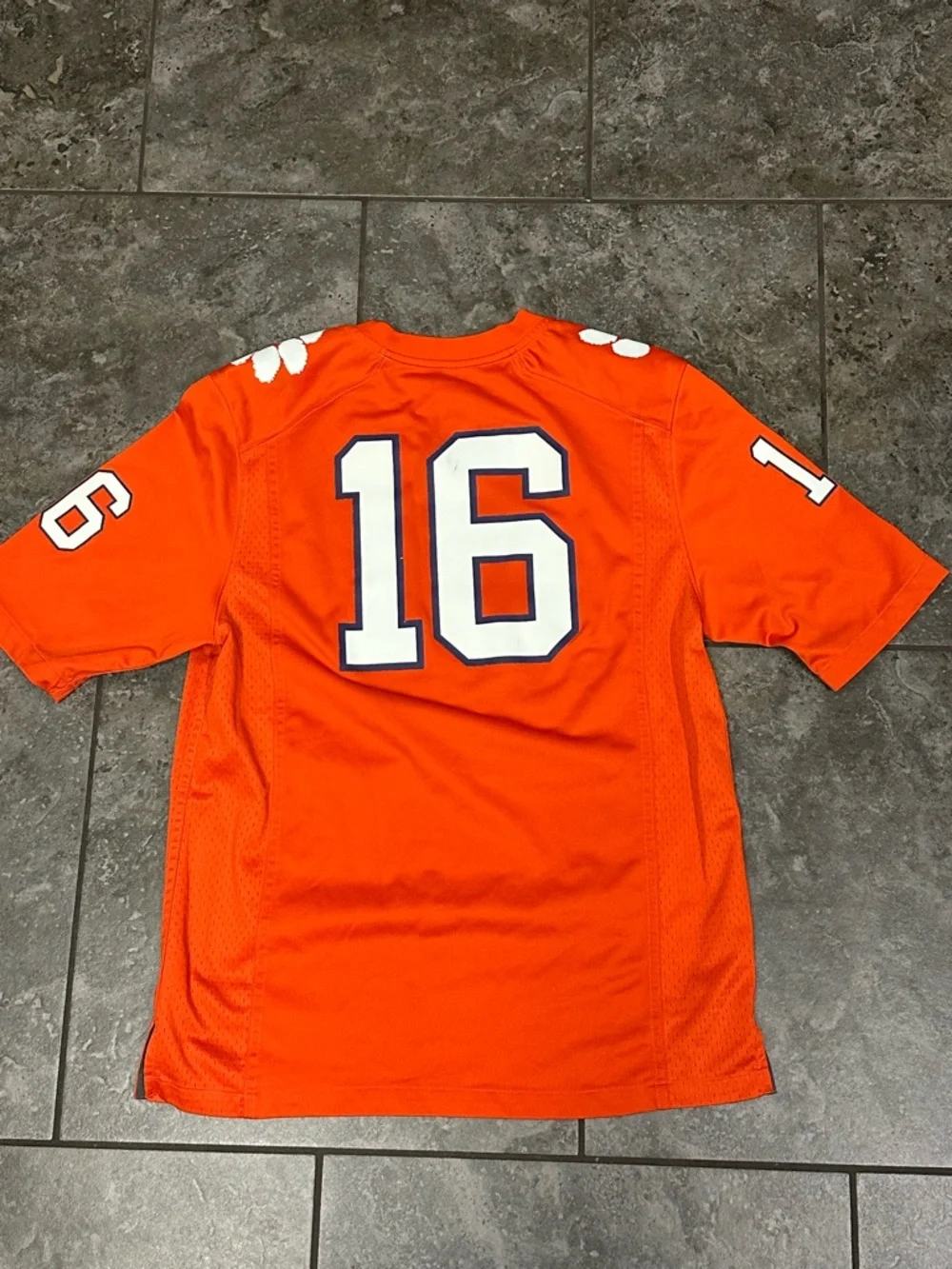 Nike Clemson Tigers Trevor Lawrence #16 NCAA Football Orange Game Jersey Size M - Picture 5 of 5